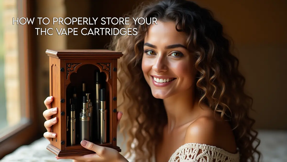 How to Properly Store Your THC Vape Cartridges