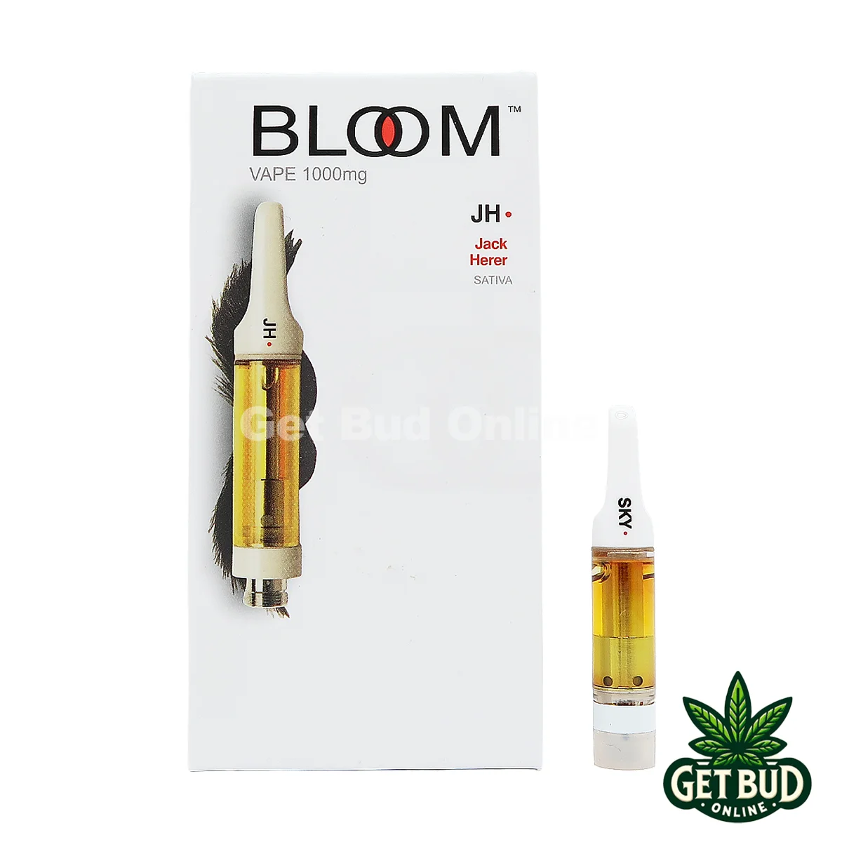 Jack Herer Sativa Bloom 1g Vape Cartridge - Jack Herer