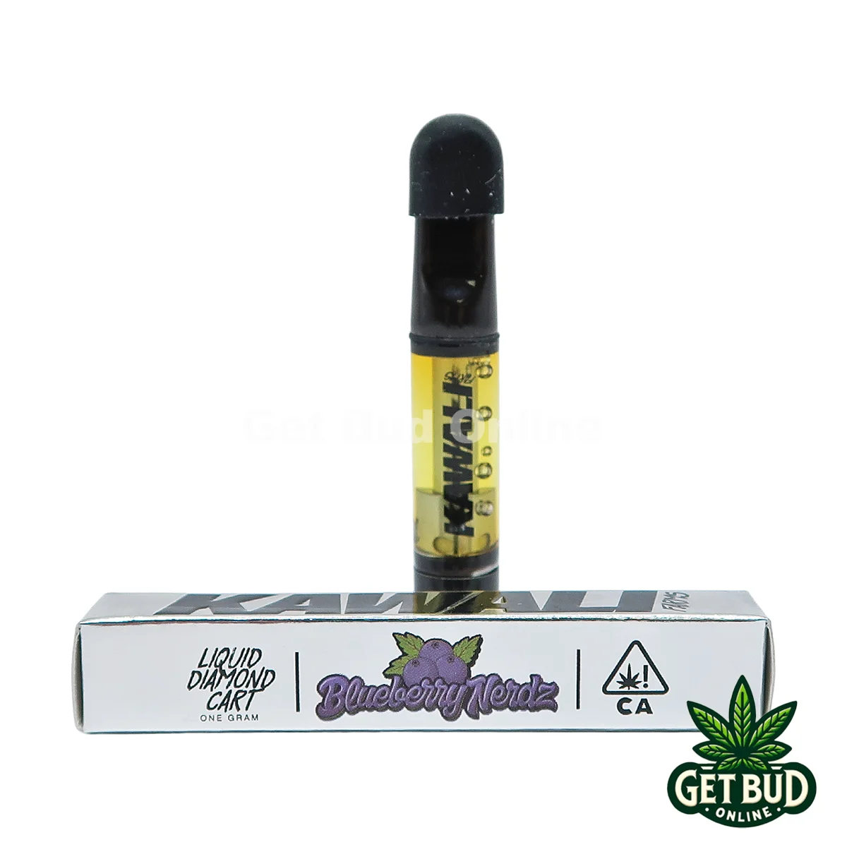 Kawali- Blueberry Nerdz Kawali 1g Vape Cartridge - Blueberry Nerdz