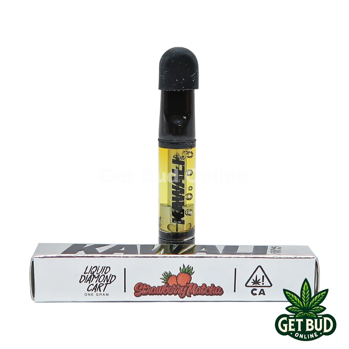 Kawali- Strawberry Matcha Kawali 1g Vape Cartridge - Strawberry Matcha