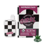 Girrl 1g All-In-One Disposable Vape - Raspberry Kush