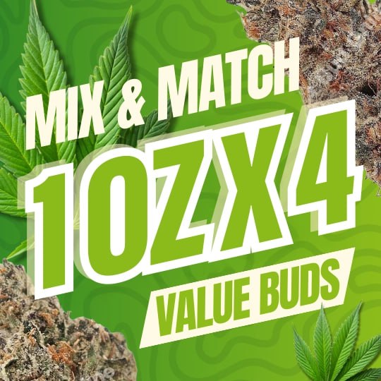 Mix & Match QP - Value Buds (1 Oz x 4)