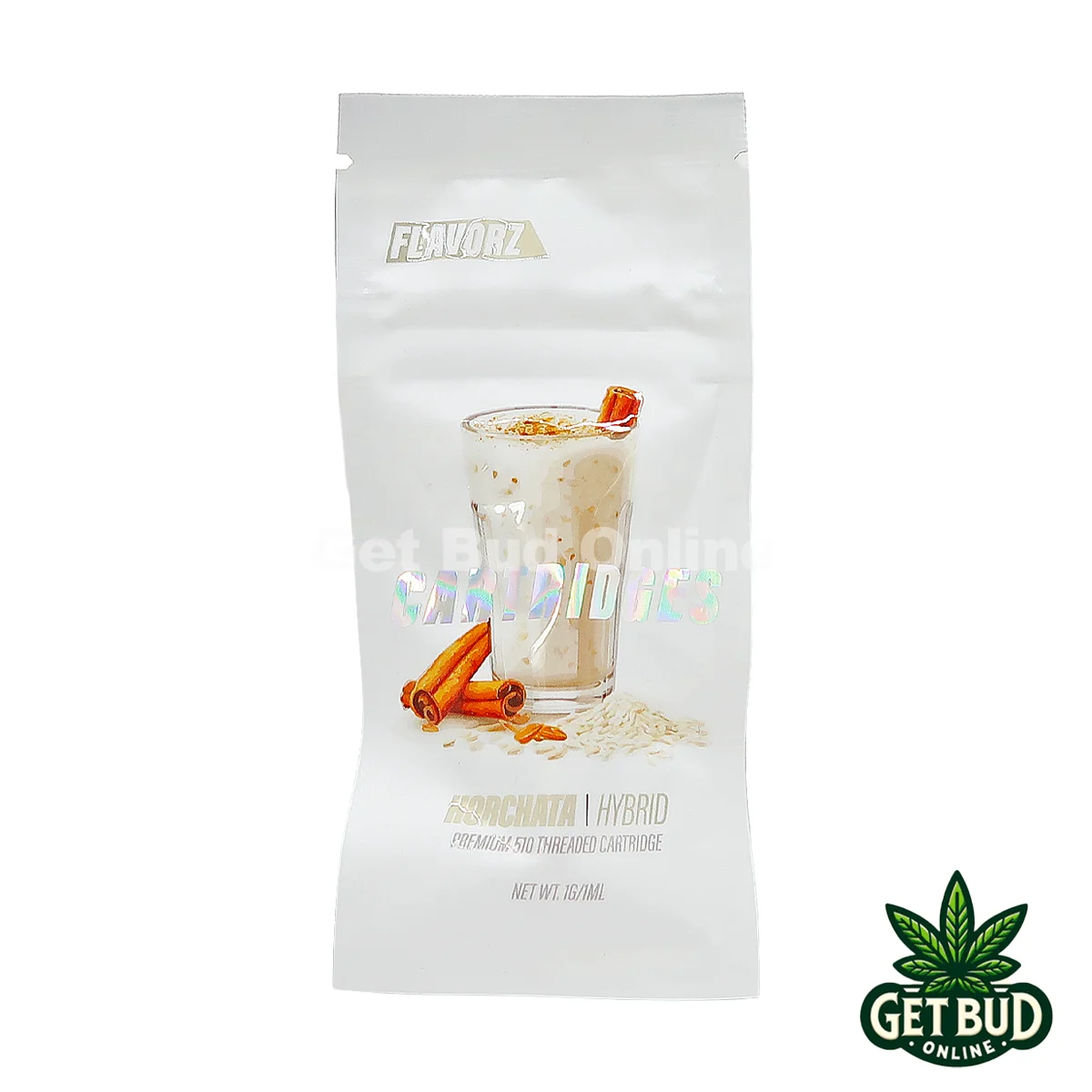 Flavorz Cartridge- Horchata Hybrid 1 Flavorz 1g Vape Cartridge - Horchata