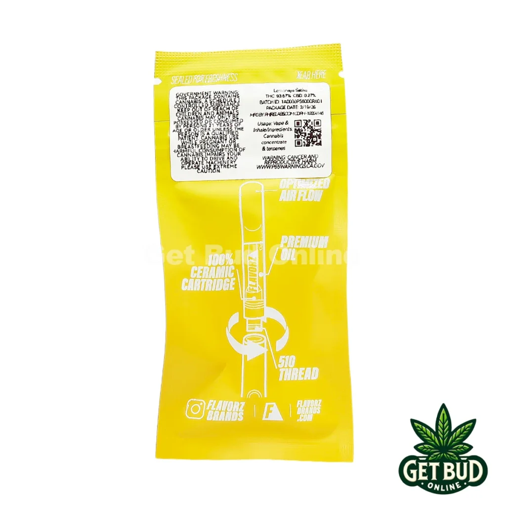 Flavorz 1g Vape Cartridge - Lemonaya