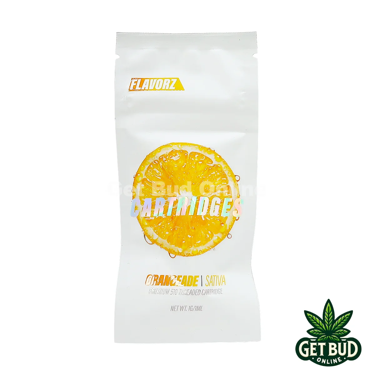 Flavorz Cartridge- Orangeade Sativa 1 Flavorz 1g Vape Cartridge - Orangeade