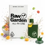 Raw Garden 1g Live Resin Disposable Vape - Cereal Milk