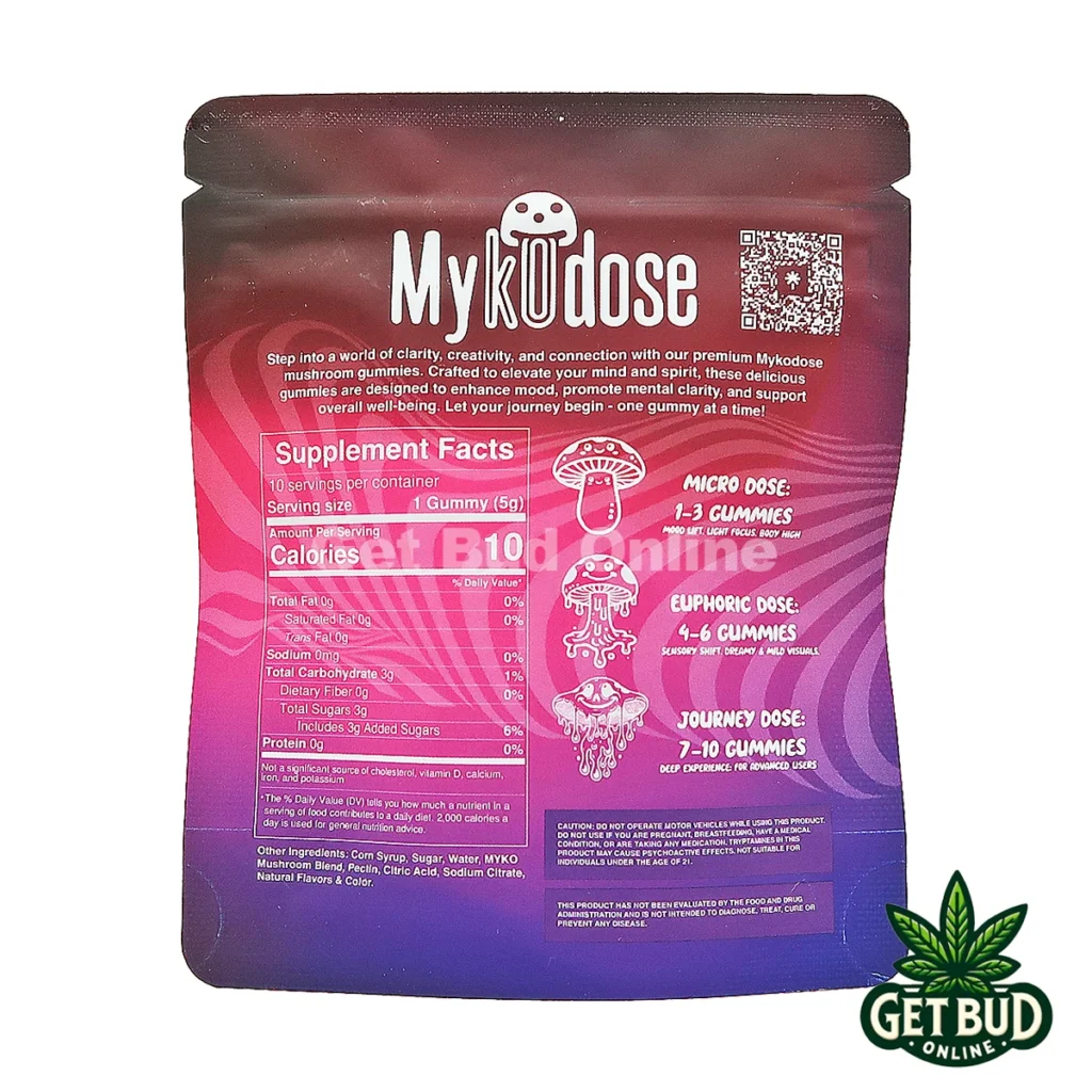 Mykodose 6g Magic Mushroom Chocolate - Berry Bliss