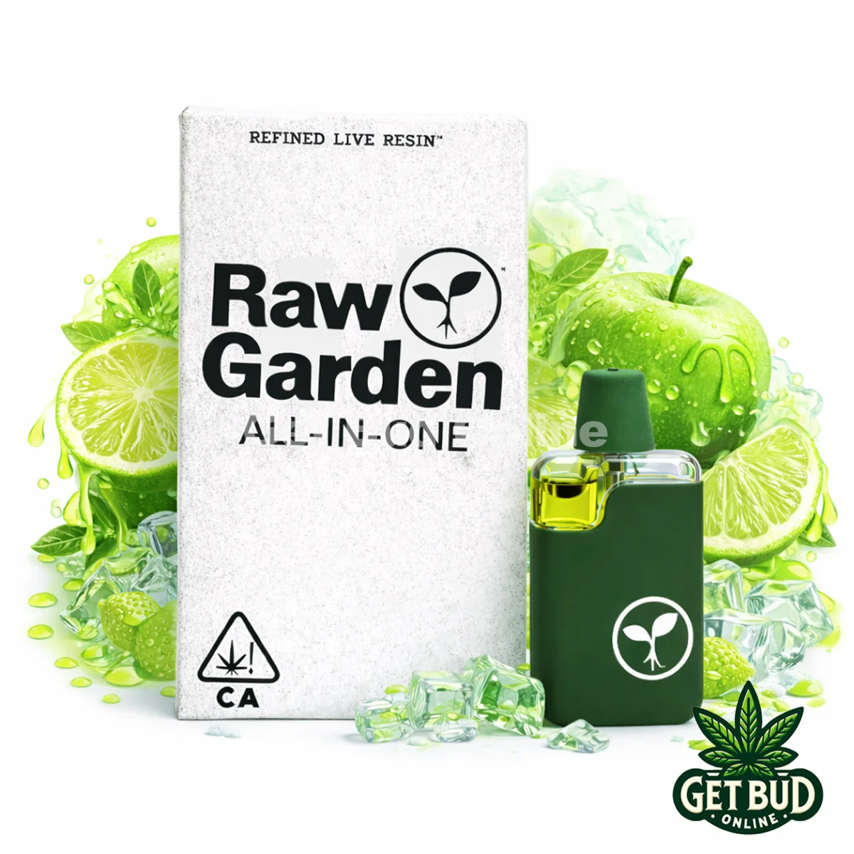 Raw Garden AIO- Slymer Raw Garden 1g Live Resin Disposable Vape - Slymer
