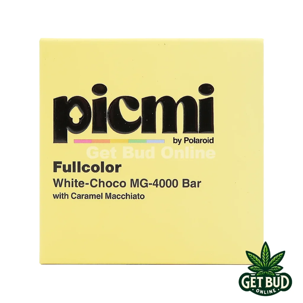 Picmi 4000mg Shroom Chocolate - White Chocolate w/ Caramel Macchiato